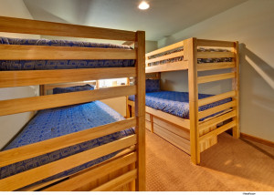 Heavenly Tahoe Condo Rental - Bunk Beds Room